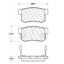 Disc Brake Pad Set CE 102.05360