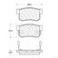 Disc Brake Pad Set CE 102.05360