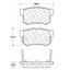 Disc Brake Pad Set CE 102.05370