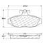 Disc Brake Pad Set CE 102.05450