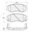 Disc Brake Pad Set CE 102.05490