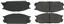 Disc Brake Pad Set CE 102.05520