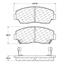 Disc Brake Pad Set CE 102.05740