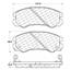 Disc Brake Pad Set CE 102.05790