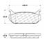 Disc Brake Pad Set CE 102.05840