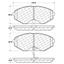 Disc Brake Pad Set CE 102.05870