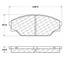 Disc Brake Pad Set CE 102.06050