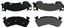 Disc Brake Pad Set CE 102.06140