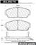 Disc Brake Pad Set CE 102.06170