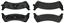 Disc Brake Pad Set CE 102.06250