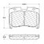 Disc Brake Pad Set CE 102.06290