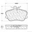 Disc Brake Pad Set CE 102.06450