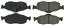 Disc Brake Pad Set CE 102.06480