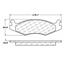 Disc Brake Pad Set CE 102.06510