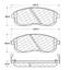 Disc Brake Pad Set CE 102.06530