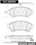 Disc Brake Pad Set CE 102.06990