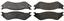 Disc Brake Pad Set CE 102.07020