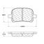 Disc Brake Pad Set CE 102.07070