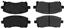 Disc Brake Pad Set CE 102.07210