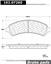 Disc Brake Pad Set CE 102.07260