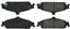 Disc Brake Pad Set CE 102.07270