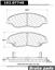 Disc Brake Pad Set CE 102.07740