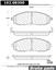 Disc Brake Pad Set CE 102.08300