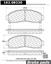 Disc Brake Pad Set CE 102.08330