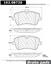 Disc Brake Pad Set CE 102.08720