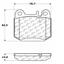 Disc Brake Pad Set CE 102.08740