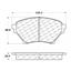 Disc Brake Pad Set CE 102.08900