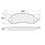 Disc Brake Pad Set CE 102.08970