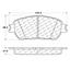 Disc Brake Pad Set CE 102.09061