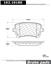 Disc Brake Pad Set CE 102.10180