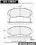 Disc Brake Pad Set CE 102.10890