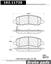 Disc Brake Pad Set CE 102.11720