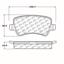 Disc Brake Pad Set CE 102.13070