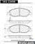 2009 Nissan Tiida Disc Brake Pad Set CE 102.13450