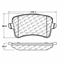 Disc Brake Pad Set CE 102.13860