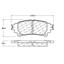 Disc Brake Pad Set CE 102.13910