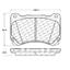 Disc Brake Pad Set CE 102.13960