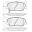 Disc Brake Pad Set CE 102.14130