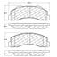 Disc Brake Pad Set CE 102.14140