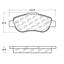 Disc Brake Pad CE 102.14880