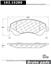 Disc Brake Pad Set CE 102.15280