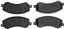 2011 Volkswagen Amarok Disc Brake Pad Set CE 102.15550