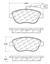 Disc Brake Pad Set CE 102.16180