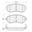 Disc Brake Pad Set CE 103.04220