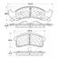 1993 Oldsmobile 98 Disc Brake Pad Set CE 103.05050