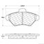 Disc Brake Pad Set CE 103.06000